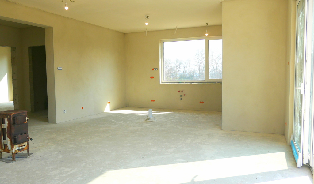 Dom Kozielec, Duża Działka, Stan Deweloperski