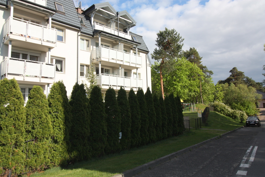 Kojący Widok Z Balkonu I Bliskość Rzeki