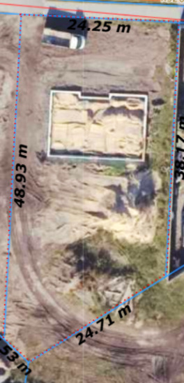 Na Sprzedaż Dom W Budowie 116,67 M2- Kruszyn Kraj.