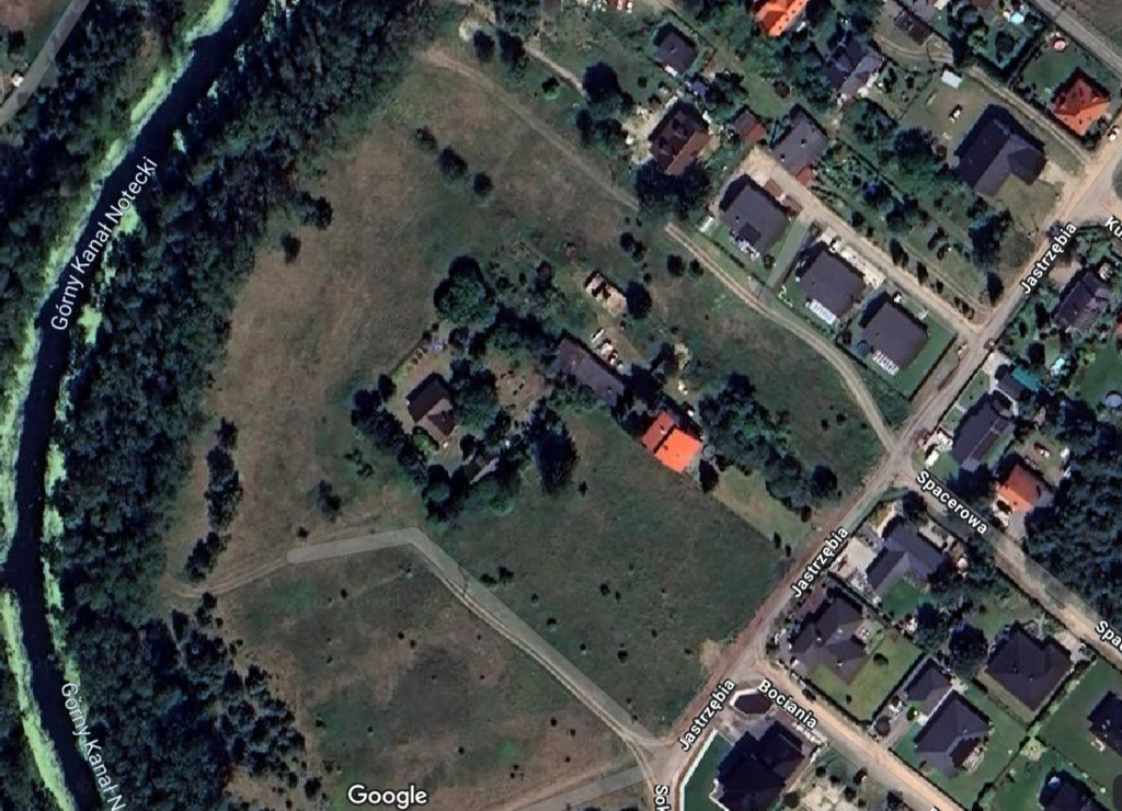 Działka Nad Kanałem Noteckim – Murowaniec – 1772m2
