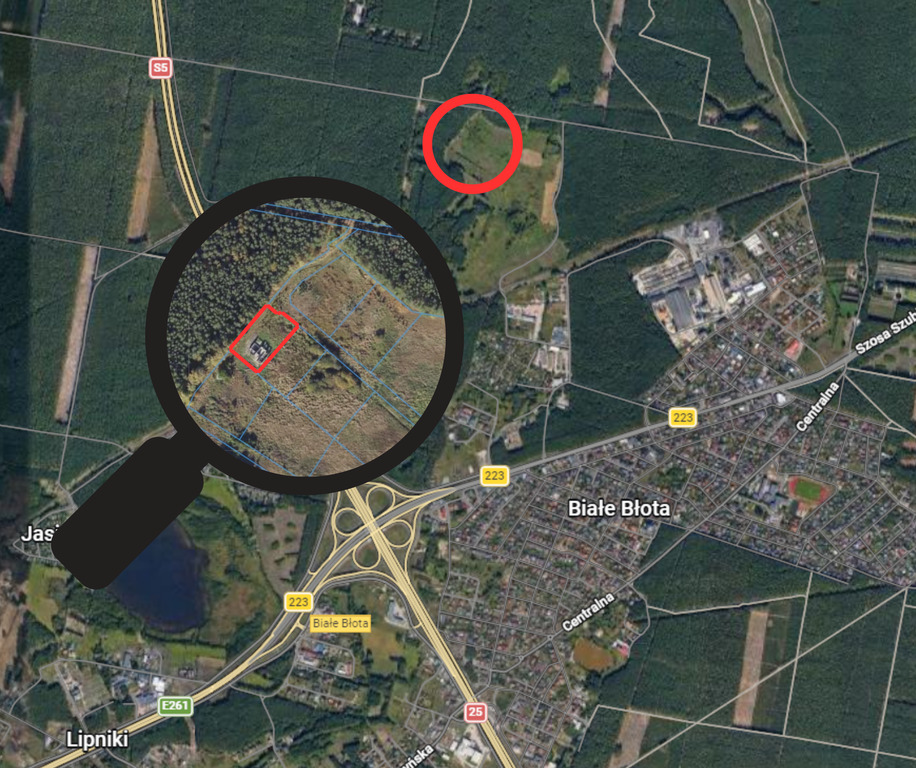 Białe Błota Działka 1816m2 + Dom 96m2 Stan Surowy