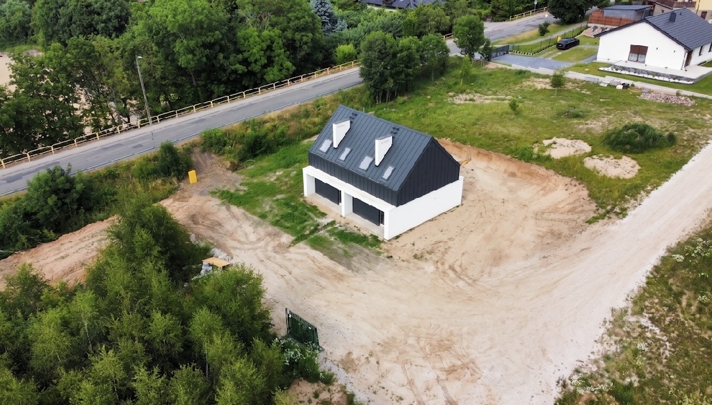 Nowoczesny Dom Bliźniak W żninie – 72m2