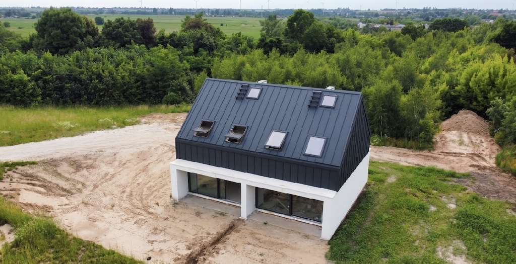 Nowoczesny Dom Bliźniak W żninie – 72m2