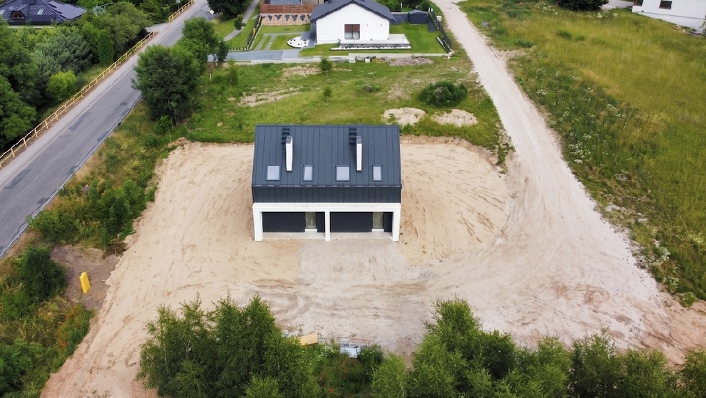 Nowoczesny Dom Bliźniak W żninie – 72m2