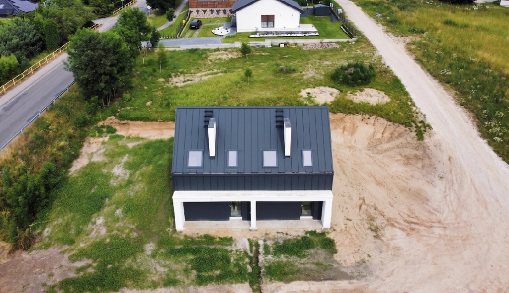 Nowoczesny Dom Bliźniak W żninie – 72m2