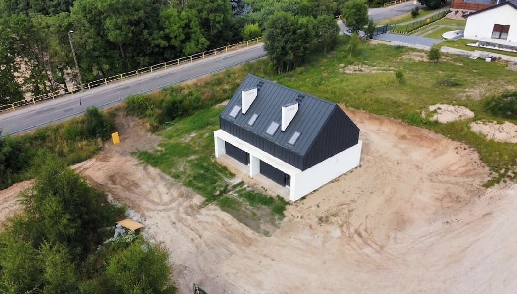 Nowoczesny Dom Bliźniak W żninie – 72m2